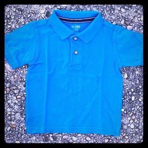 The Children’s Place Polo Type Button Up Shirt Size 12-18m Blue NWOT